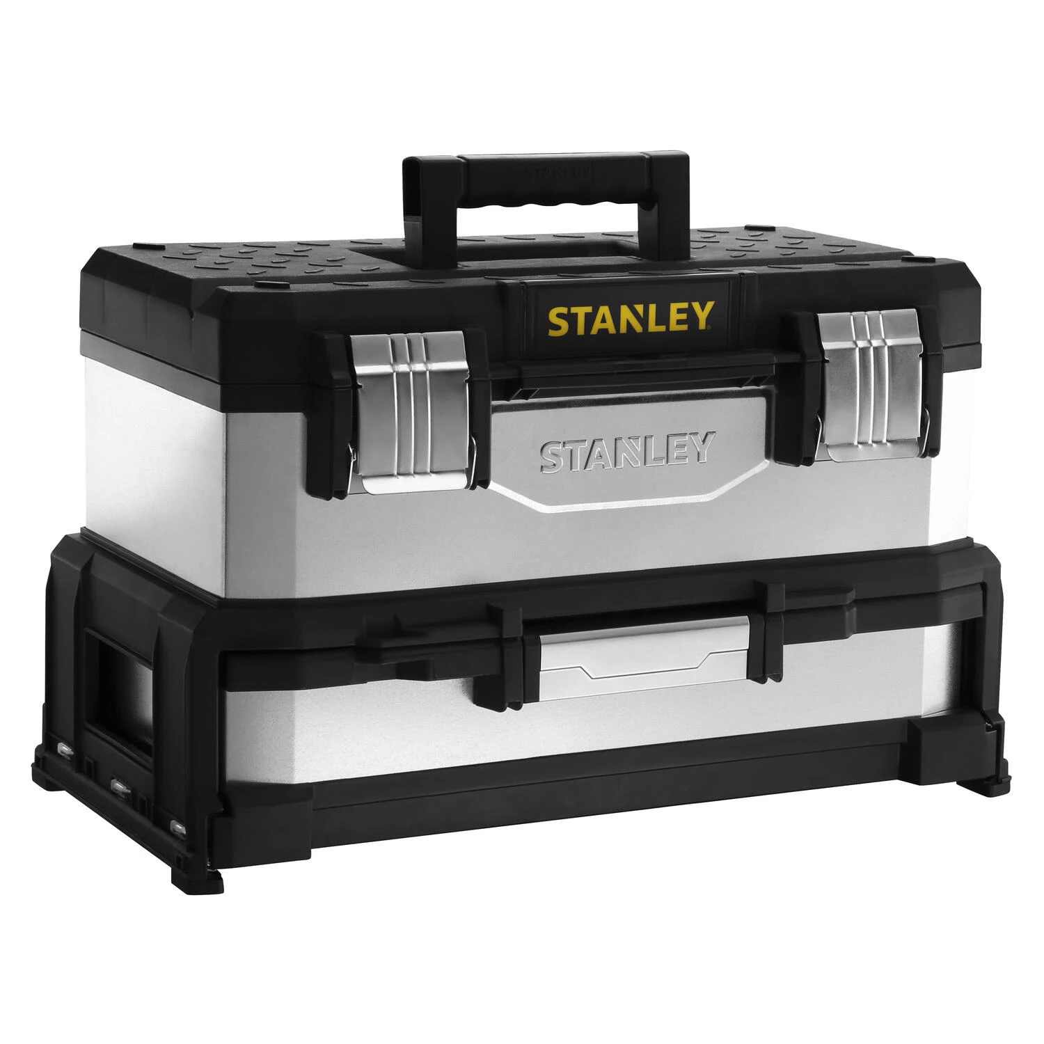 Stanley Gereedschapskoffer Met Lade 54 X 28 X 33 Cm 5 Stanley Gereedschapskoffer Met Lade 54 X 28 X 33 Cm - Afbeelding 3