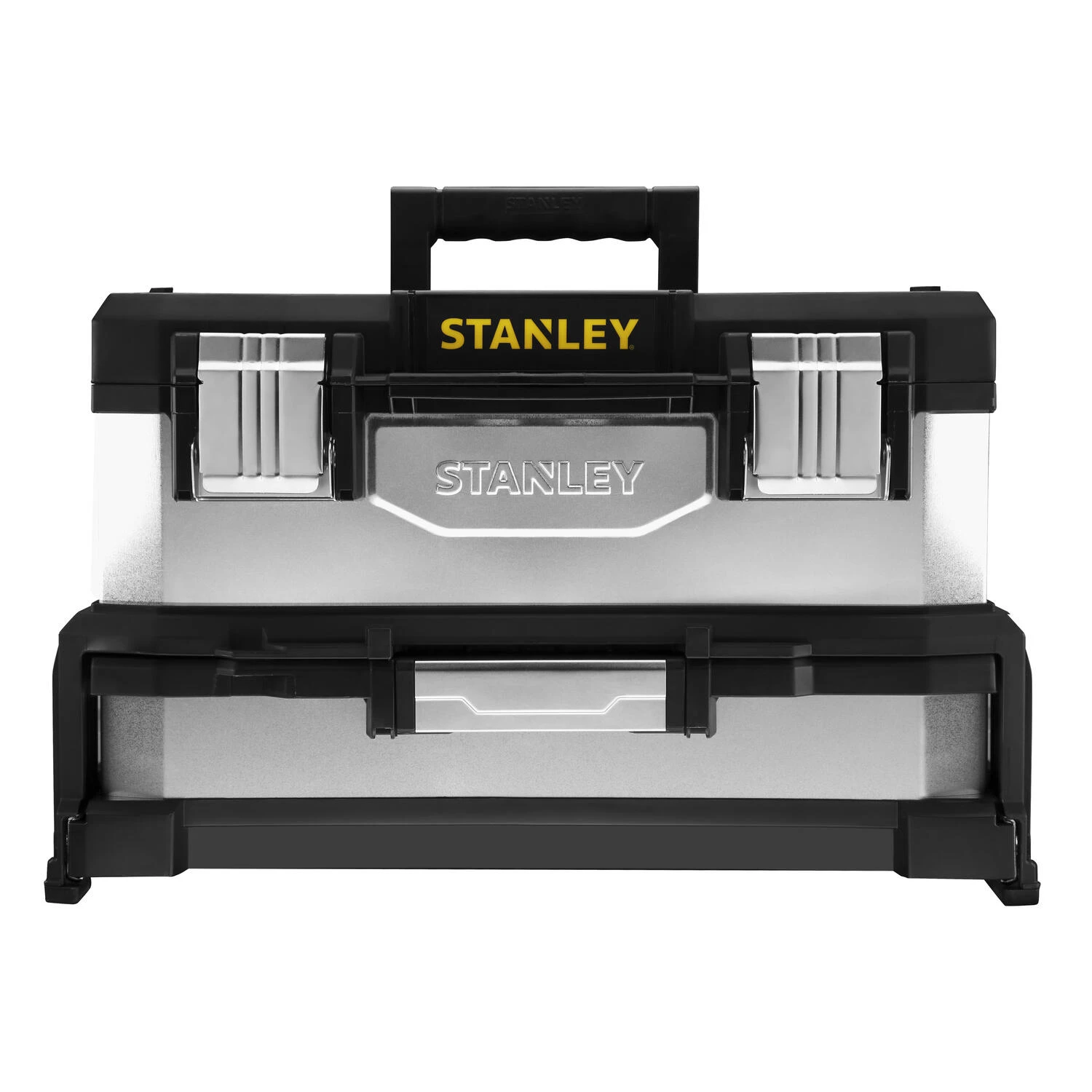 Stanley Gereedschapskoffer Met Lade 54 X 28 X 33 Cm 4 Stanley Gereedschapskoffer Met Lade 54 X 28 X 33 Cm - Afbeelding 2