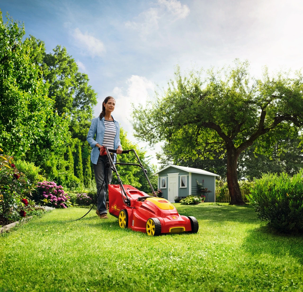 Wolf-Garten Wolf Garten Elektrische Grasmaaier A 400 E 4 Wolf-Garten Wolf Garten Elektrische Grasmaaier A 400 E - Afbeelding 2