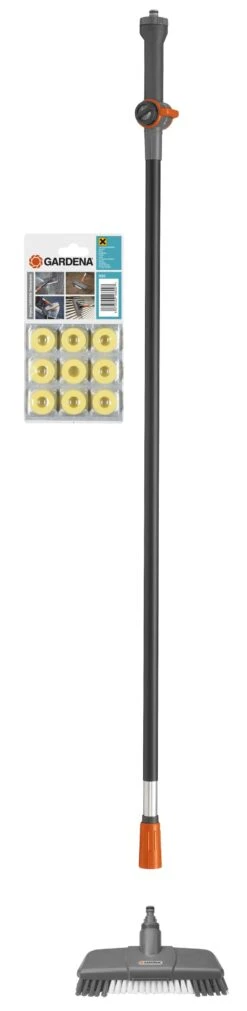 Gardena Clean System Schrobber Set