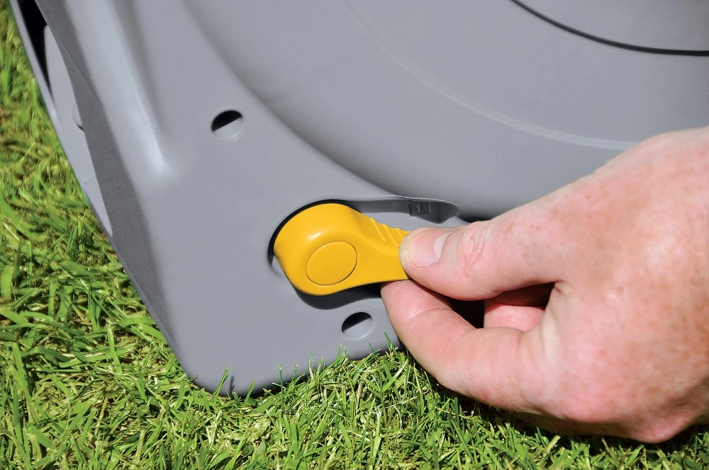 Hozelock Fast Reel Slanghaspel + 40 M Slang 5 Hozelock Fast Reel Slanghaspel + 40 M Slang - Afbeelding 3