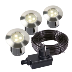 Garden Lights Grondspot Birch Set