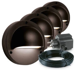 Garden Lights Buitenlamp Set Deimos LED 4 Stuks