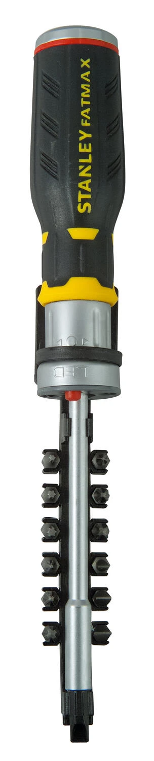 Stanley FatMax Ratelschroevendraaier 12-bits 4 Stanley FatMax Ratelschroevendraaier 12-bits - Afbeelding 2