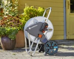 Gardena Metalen Slangenwagen AquaRoll M 60 Meter -Stanle Gardena Winkel GA150 2336 1