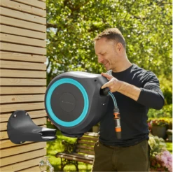 Gardena Slanghaspel Type RollUp S Incl. 15 Meter Slang -Stanle Gardena Winkel Gardena slanghaspel type RollUp S blauw 5 1