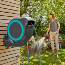 Gardena Slanghaspel Type RollUp S Incl. 15 Meter Slang -Stanle Gardena Winkel Gardena slanghaspel type RollUp S blauw 8 1