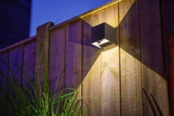 Garden Lights Wandlamp Mauri 12V Antraciet -Stanle Gardena Winkel garden lights 12v wandlamp mauri zwart 5907800859126 2 1