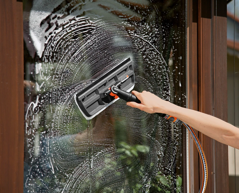 Gardena Raamwasborstel Met Trekker 4 Gardena Raamwasborstel Met Trekker - Afbeelding 2