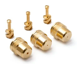 Gloria Messing Sproeidop Wervel Set 1 Mm En 2 Mm